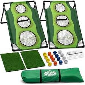 lot 13194 image: PGA Tour Cornhole Golf Chipping Practice Game