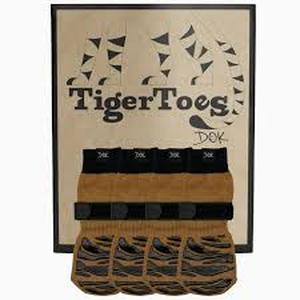 lot 14180 image: Tiger Toes Maximum Grip Dog Socks