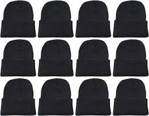 lot 14246 image: HGT Brand Warm Knit Hat 12 pk