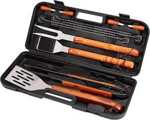 lot 19649 image: Cuisinart BBQ Tool Set with Carrying Case