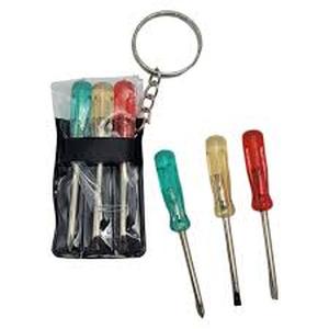 lot 20231 image: Mini Screwdriver Tool Set with Keychain
