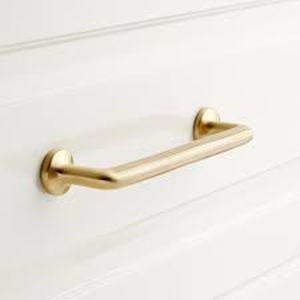 lot 20264 image: Brass Cabinet Pull Handles