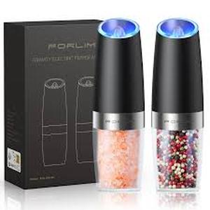 lot 20291 image: Forlim Electric Pepper Mill Set