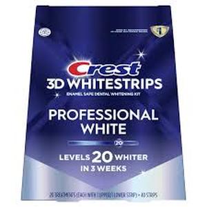lot 20308 image: Crest 3D Whitestrips Dental Whitening Treatment Packets
