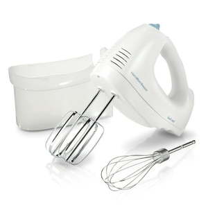 lot 1351 image: Hamilton Beach 6-Speed Electric Hand Mixer  with QuickBurst  Storage Case & 3 Attachments  Mixer for Kitchen  White
