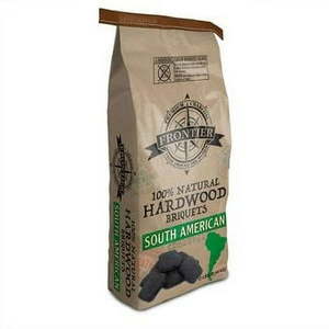 lot 1402 image: Frontier 12lb South American Natural Hardwood Charcoal Briquets