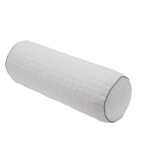 lot 1408 image: Kingnex Bolster Roll Pillow for Sleeping on Back or Side Under Knee to Relief Lower Back Pain Between Legs for Side Sleepers Cylinder Pillow with Removable Cooling Cover 18x6