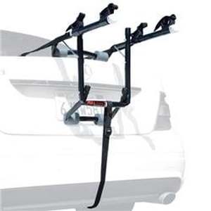 lot 5647 image: Allen Sports Deluxe 2-Bicycle Trunk Mounted Bike Rack Carrier  102DN