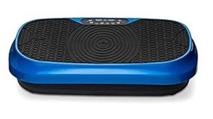 lot 5651 image: Lifepro Waver Mini Vibration Plate - Whole Body Vibration Platform Exercise Machine - Home & Travel Workout Equipment for Weight Loss, Toning & Wellness - Max User Weight 260lbs (Blue) (B084VTNH1S)