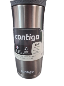 lot 6161 image: Contigo West Loop 16oz Stainless Steel Travel Mug