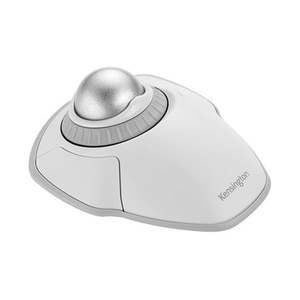 lot 8332 image: Kensington Orbit Wireless Trackball with Scroll Ring - White (K70991WW)