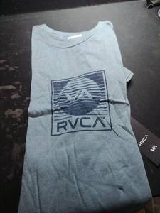 lot 8335 image: RVCA Blinder SS T-Shirt XXL Gray