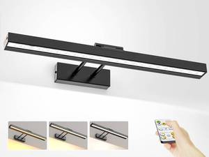 lot 9402 image: PESUTEN Picture Light Battery Operated, 16in Wireless Art Light for Paintings CCT Dimmable Recharging Battery Picture Light with Remote Control for Gallery Dartboard Art Bedroom Bathroom