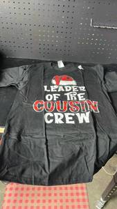 lot 10271 image: Leader of the Cousin Crew T-Shirt