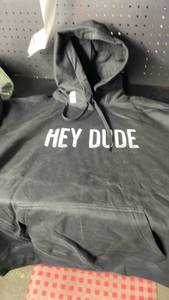 lot 10274 image: Hey Dude Casual Hoodie Sweatshirt black XL