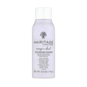 lot 10312 image: Hairitage Hair Texture Powder for Men and Women - Volumizing Hair Product - Texturizing Powder for Fine Hair - Add Texture to Any Hair Style or Hair Type, Weightless Formula - Vegan  Cruelty-Free