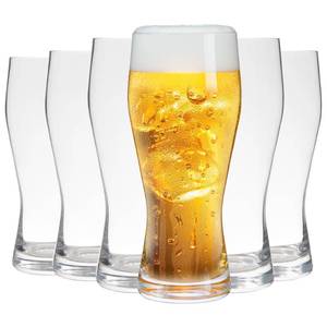 lot 11765 image: UMEIED 20oz Pilsner Beer Glasses Set of 6, Classic Beer Glass, Large Capacity Beer Cup, Stylish Beer Gifts, Beer Cups and Mugs