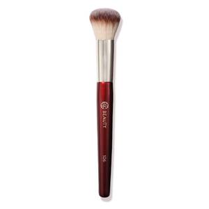 lot 12356 image: BK BEAUTY 106 ROUND FOUNDATION BRUSH �� Dense Dome Shape for Liquid & Cream Foundation, Seamless Streak-Free Application, Multi-Use Face Makeup Tool