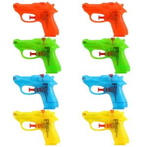 lot 12397 image: SULOLI Water Guns for Kids, 8 Pack Small Squirt Water Guns Plastic Blasters for Swimming Pool Beach Outdoor Water Fighting Toys