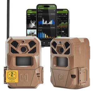 lot 13297 image: Moultrie Edge 2 Cellular Trail Camera - Auto Connect Nationwide 4G LTE - On Demand 36MP Photo - 1080P Video with HD Audio - 100 Ft Detection Range - Low Glow Flash