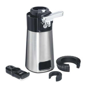 lot 13309 image: Hamilton Beach Openstation Automatic Electric Can Opener with Tools  Stainless Steel