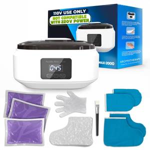 lot 15254 image: Paraffin Wax Machine for Hand and Feet �� Full Set Hand Wax Paraffin Machine 3400ml �� Fast Heating, Keep Warm, Adjustable Temperature (Two Modes) for Moisturizing Spa  Soft and Smooth Skin at Home