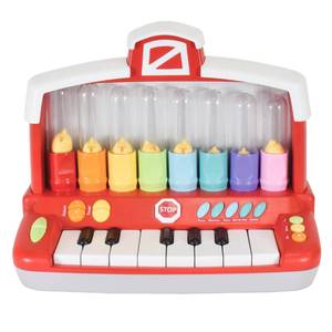 lot 15276 image: Farm Animals Keyboard Preschool Learning Toy with Silly Sounds and Light-Up Piano with Learning Songs for Infants