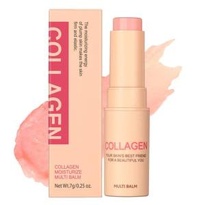 lot 16408 image: ARCHIDATE Collagen Multi Moisturizing Face Balm Stick, Collagen Wrinkle Bounce Multi Balm Stick for Anti-Aging, Reduce Fine Lines, Firming Skin, Enhances Elasticity & Plump, Deeply Hydration Soft Skin