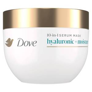lot 16425 image: Dove Hair Hyaluronic Moisture for Dry Hair 10-in-1 Hydrating Hair Mask with Bio-Protein Care Technology and Hyaluronic Serum 9.2 Fl Oz