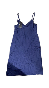 lot 16466 image: Life Best Navy Blue Slip Dress 2XL