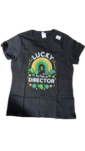 lot 16468 image: Lucky Director St. Patricks Day T-Shirt Black L