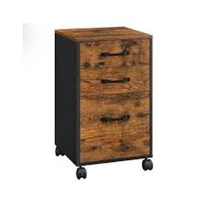 lot 1384 image: Vasagle File Cabinet by Songmics Home OFC065B01