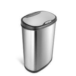 lot 1385 image: Ninestars Motion Sensor Trash Can 13.2 Gallon
