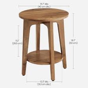 lot 1386 image: Vasagle End Table LET28316