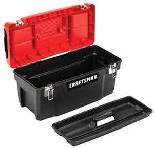 lot 3812 image: Craftsman Tool Box With Removable Tray