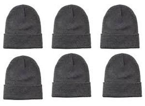 lot 4448 image: One Size Warm Knit Hat multipack