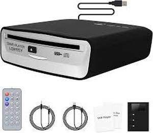 lot 6167 image: Lenway Portable CDMP3 Player with USB Cable