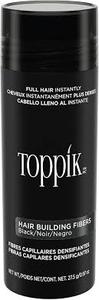 lot 8370 image: Toppik Hair Building Fibers - Black (27.5g)