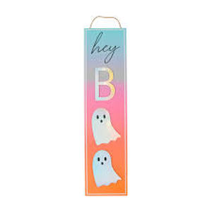lot 11823 image: Halloween Welcome Sign Set