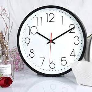 lot 13295 image: 14 inch wall clock