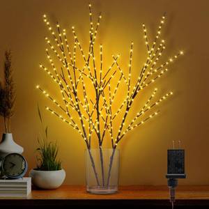 lot 5686 image: A33in Lighted Branches with 180 LED Lights, Twinkling Light Up Tree with Timer, DIY Flexible Lighted Branches for Home D�cor, Bedroom, Wedding, Party