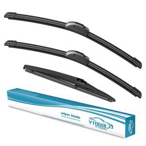 lot 5699 image: VTOGOI� Windshield Wiper Blades Replacement for Toyota Rav4 2019-2023,Original Factory Quality Front Rear Wipers Blade Set for My Car -261612(Pack of 3)