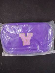 lot 6267 image: Purple Initial Letter A Fanny Pack