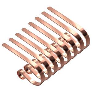 lot 6294 image: Ginbel Direct 8 Pack Christmas Stocking Holders Mantel Stocking Hanger Holder Christmas Decoration Supplies