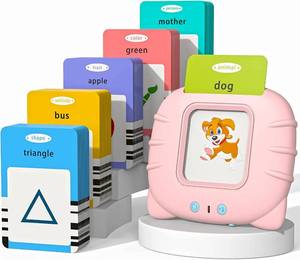 lot 6304 image: Startcan Toddler Learning Toys for 2 3 4 5 Year Old Girls, Autism Sensory Toys for Autistic Children, Speech Therapy Toys, 112 Cards - 224 Sight Words Talking Flash Cards
