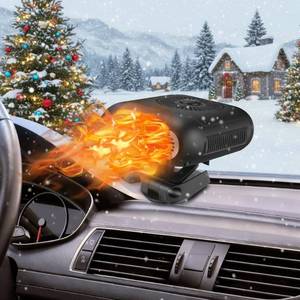 lot 6339 image: 12V 150W Portable Car Heater Fast Demisting Defroster,Automobile Car Heater Can Heat Rapidly inwith Heating CoolingAir Purify, 360Degree Rotary Defroster Portable Car Heater (FF-2)