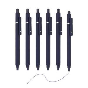 lot 8029 image: PATIKIL 6 Pack Retractable Pens 0.5mm, Blue Gel Ink Pens Retractable Ballpoint Pen Fine Point Smooth Writing Cute for Office Home Supplies Journaling Notebook, Blue