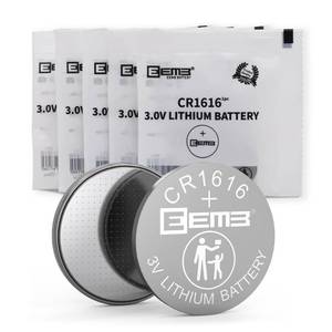 lot 8440 image: EEMB 5 Pack CR1616 Battery 3V Lithium Button Coin Cell Batteries 1616 Battery DL1616 ECR1616 for Re-Mote Control, Watch, Calculator, Electronic Note-Book, Thermometer, Mobile Game