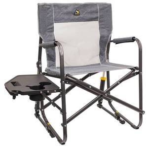 lot 9910 image: GCI Outdoor Freestyle Rocker with Side Table