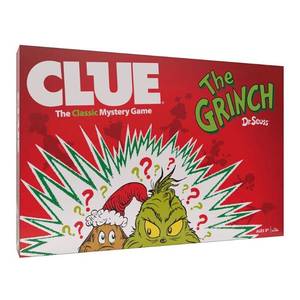 lot 10338 image: Clue the Grinch Board Game